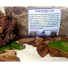 Load image into Gallery viewer, Purple Sea Moss 1/2 Pound